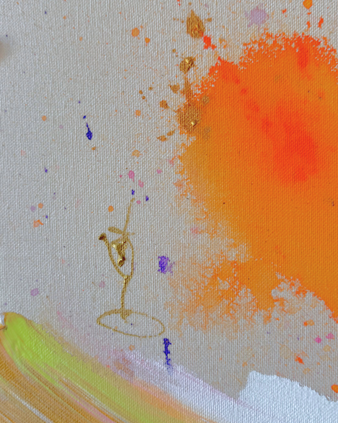 DAS LEBEN IST SCHÖN 160x110cm