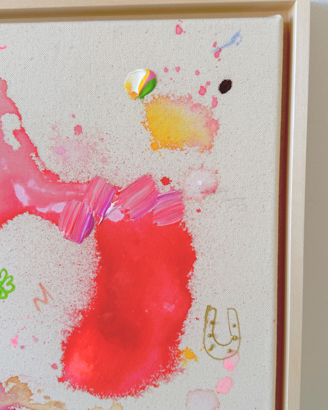 ICH WÜNSCH DIR Marienkäfer 30x40cm