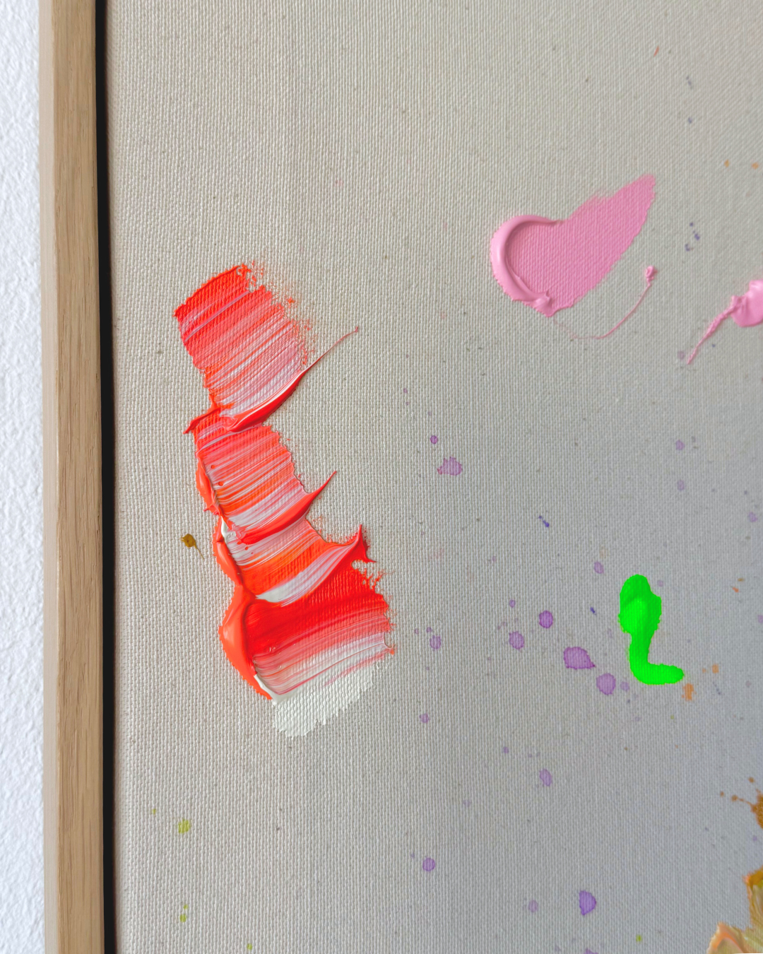 DAS LEBEN IST SCHÖN 160x110cm