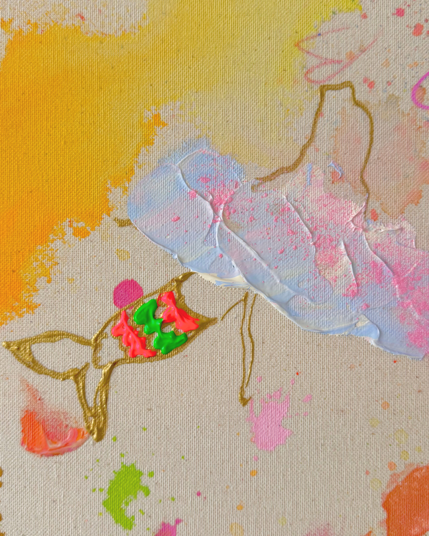 ICH WÜNSCH DIR 80x80cm