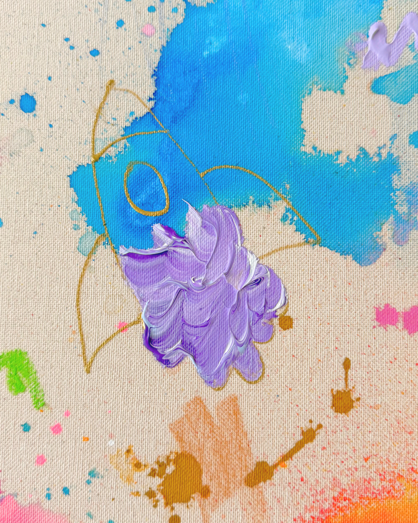 ICH WÜNSCH DIR 80x80cm