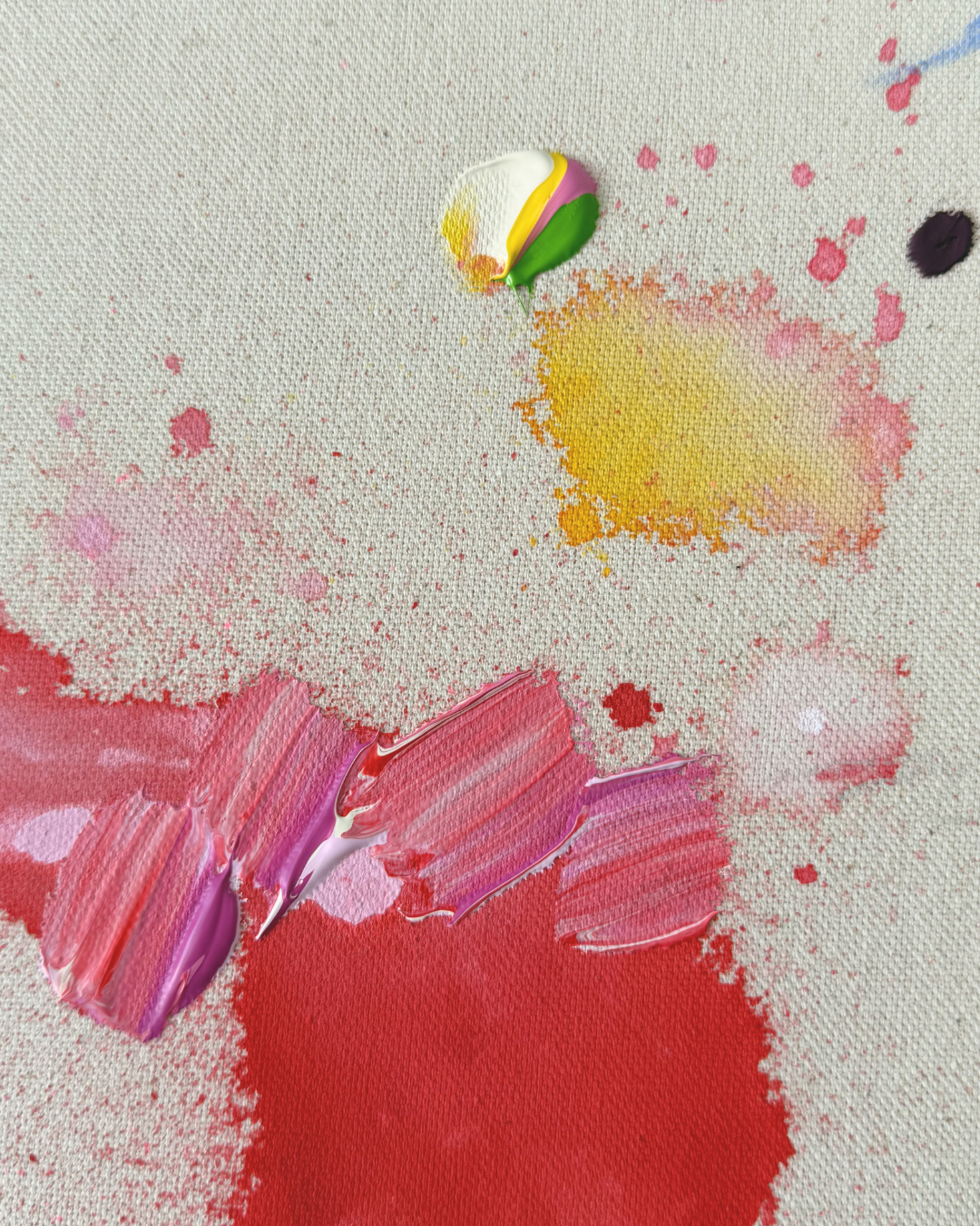 ICH WÜNSCH DIR Marienkäfer 30x40cm