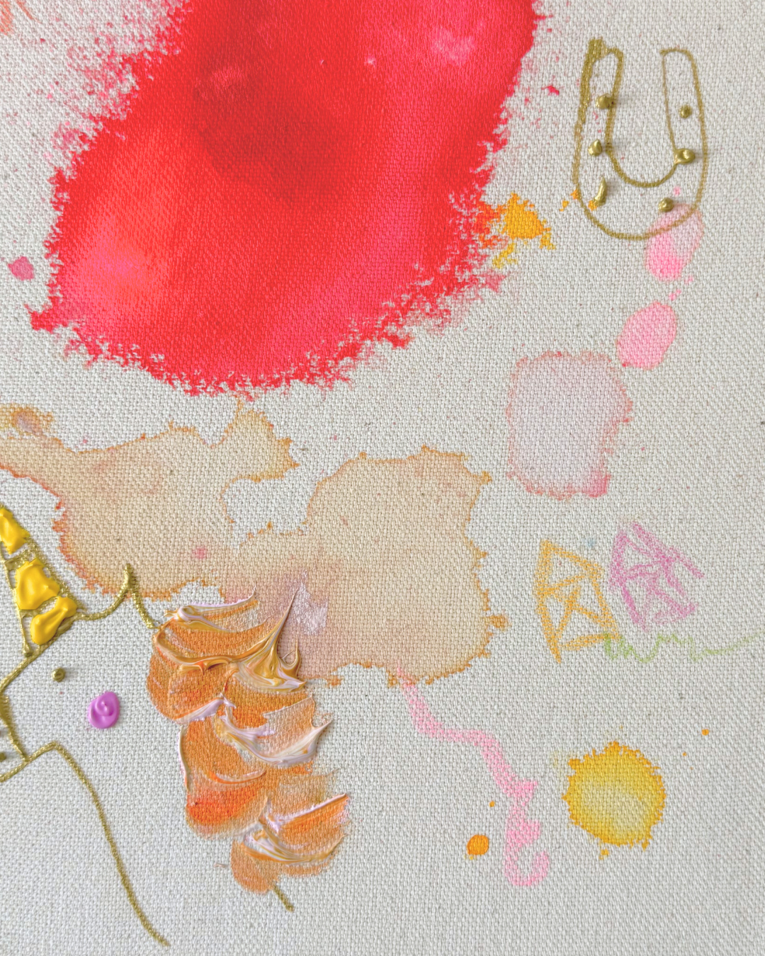 ICH WÜNSCH DIR Marienkäfer 30x40cm