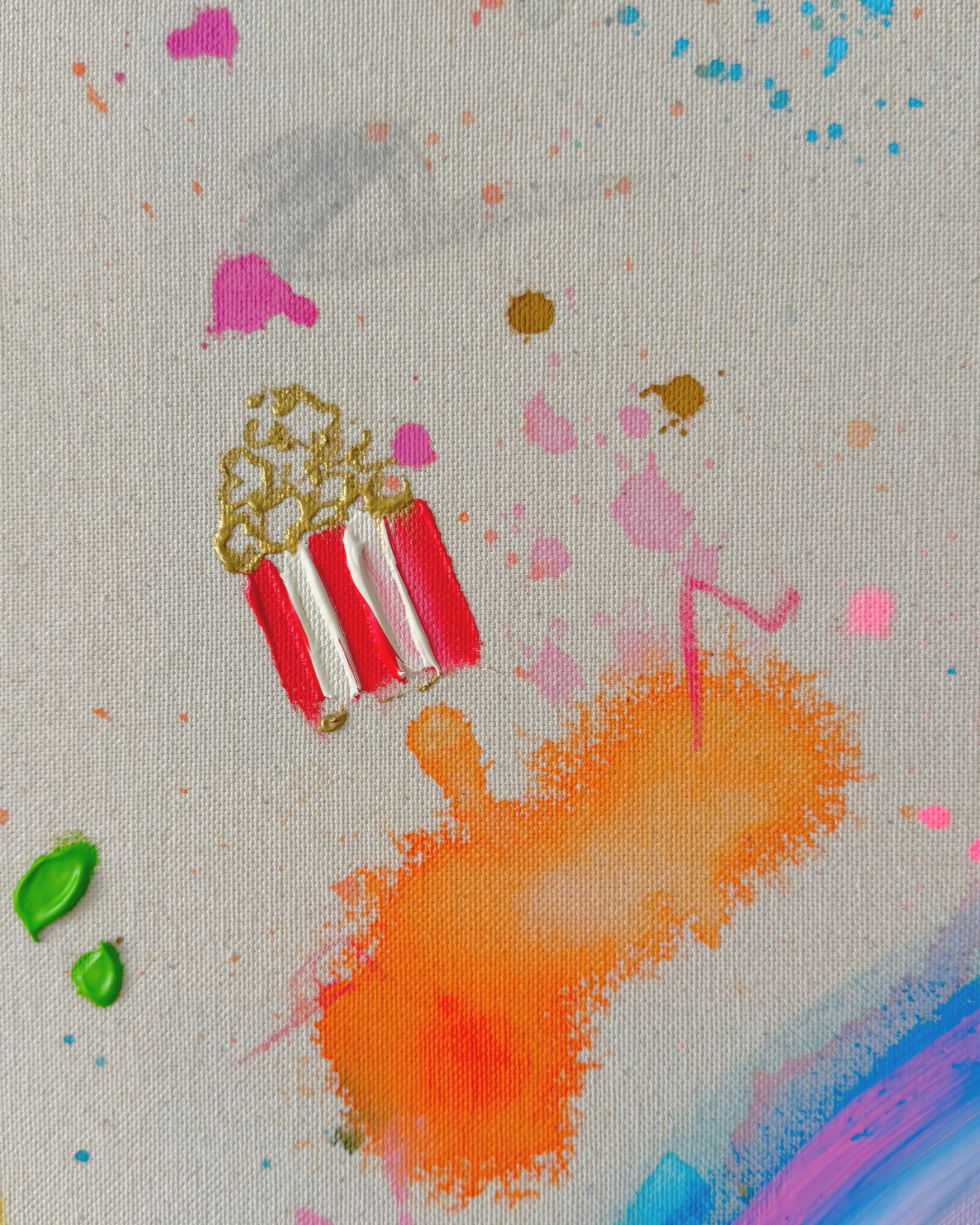 ICH WÜNSCH DIR 80x80cm