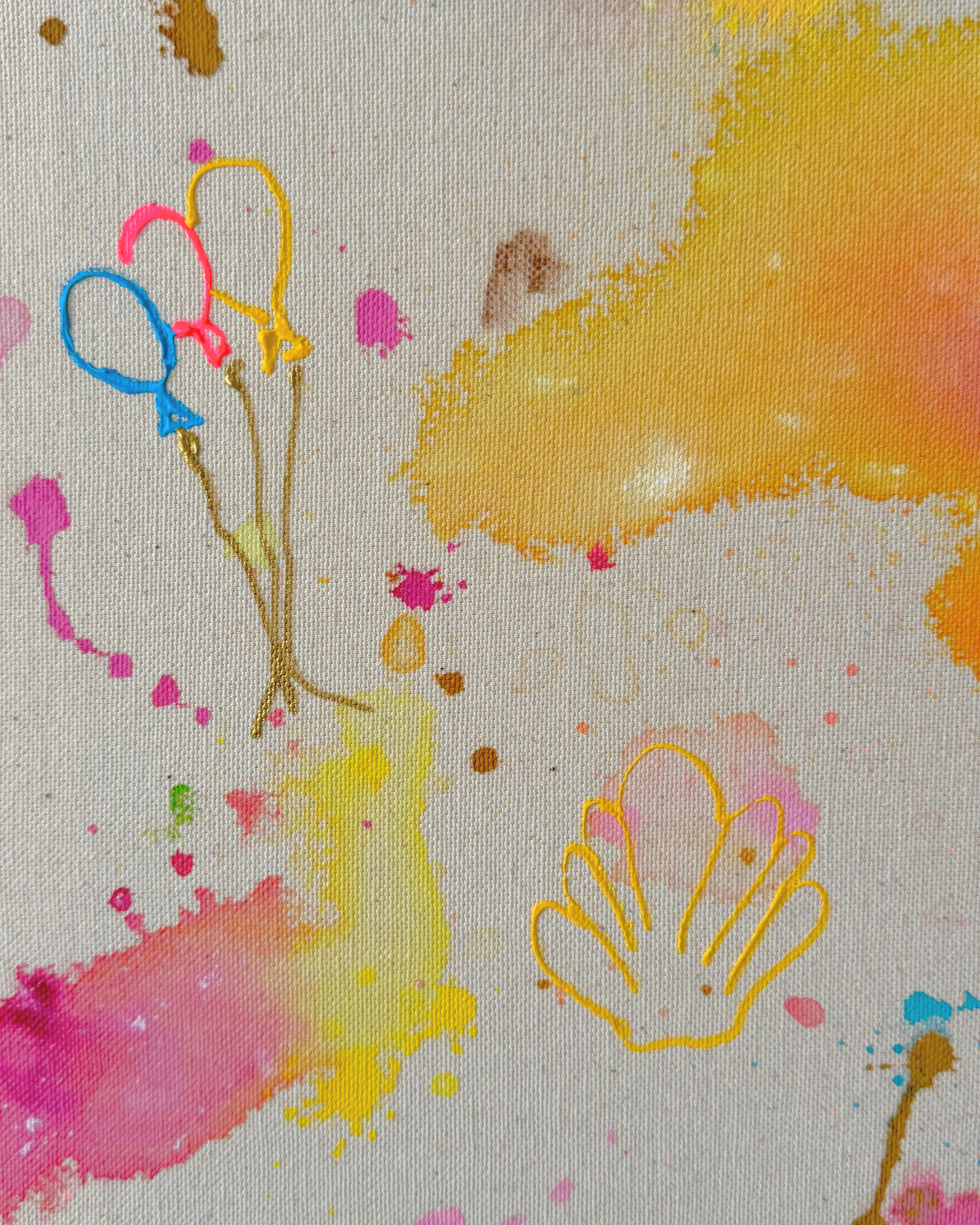 ICH WÜNSCH DIR 80x80cm