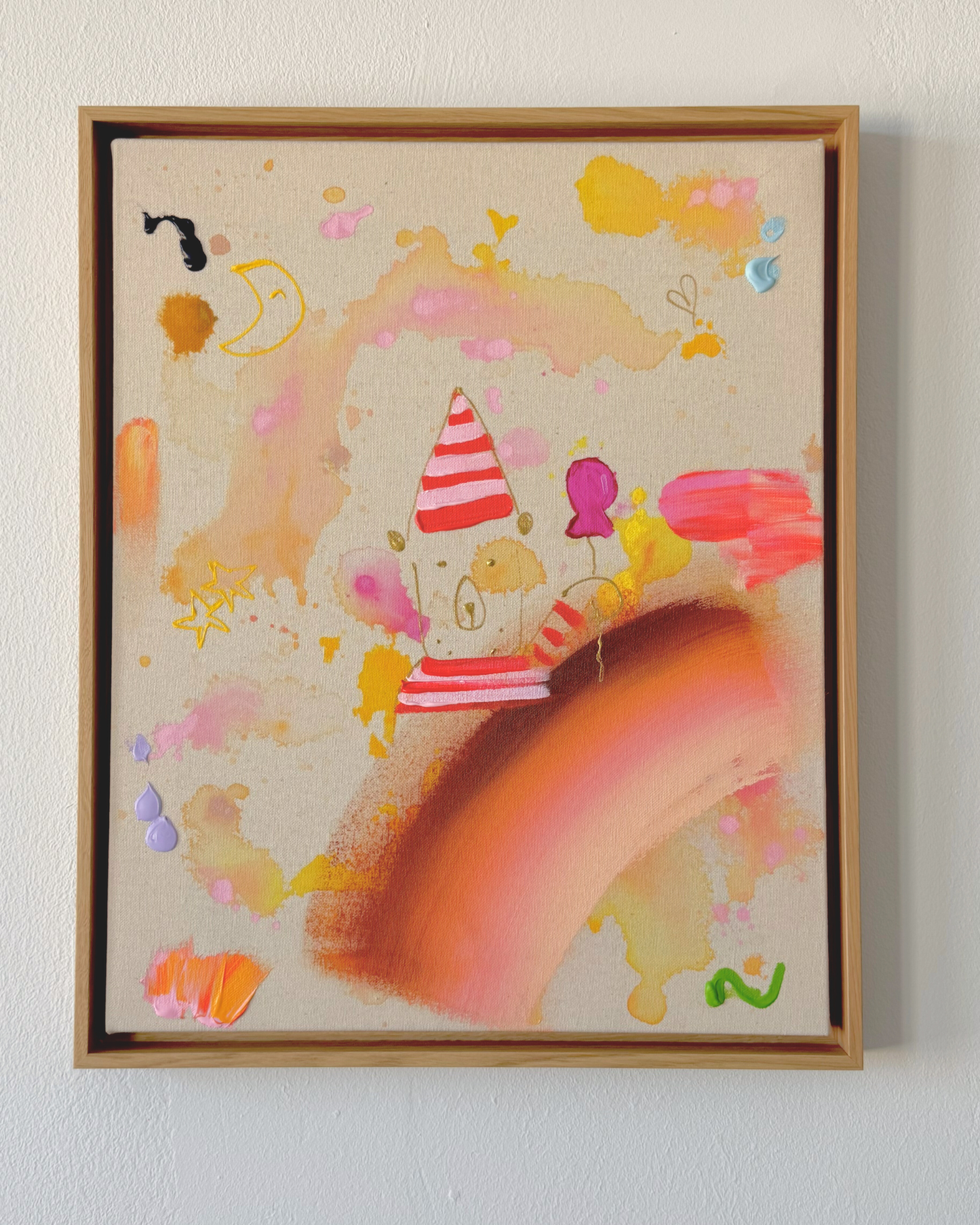 ICH WÜNSCH DIR Bär 40x50cm