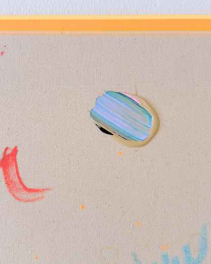 SOMETHING IN ME KNOWS WHERE I AM GOING 100x100cm