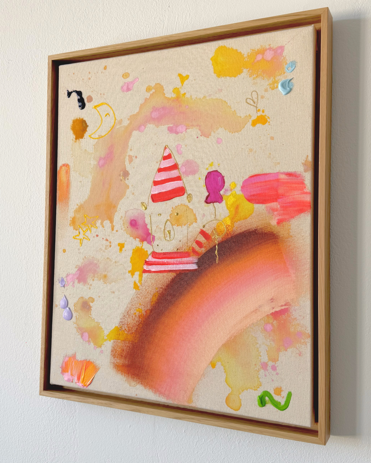 ICH WÜNSCH DIR Bär 40x50cm