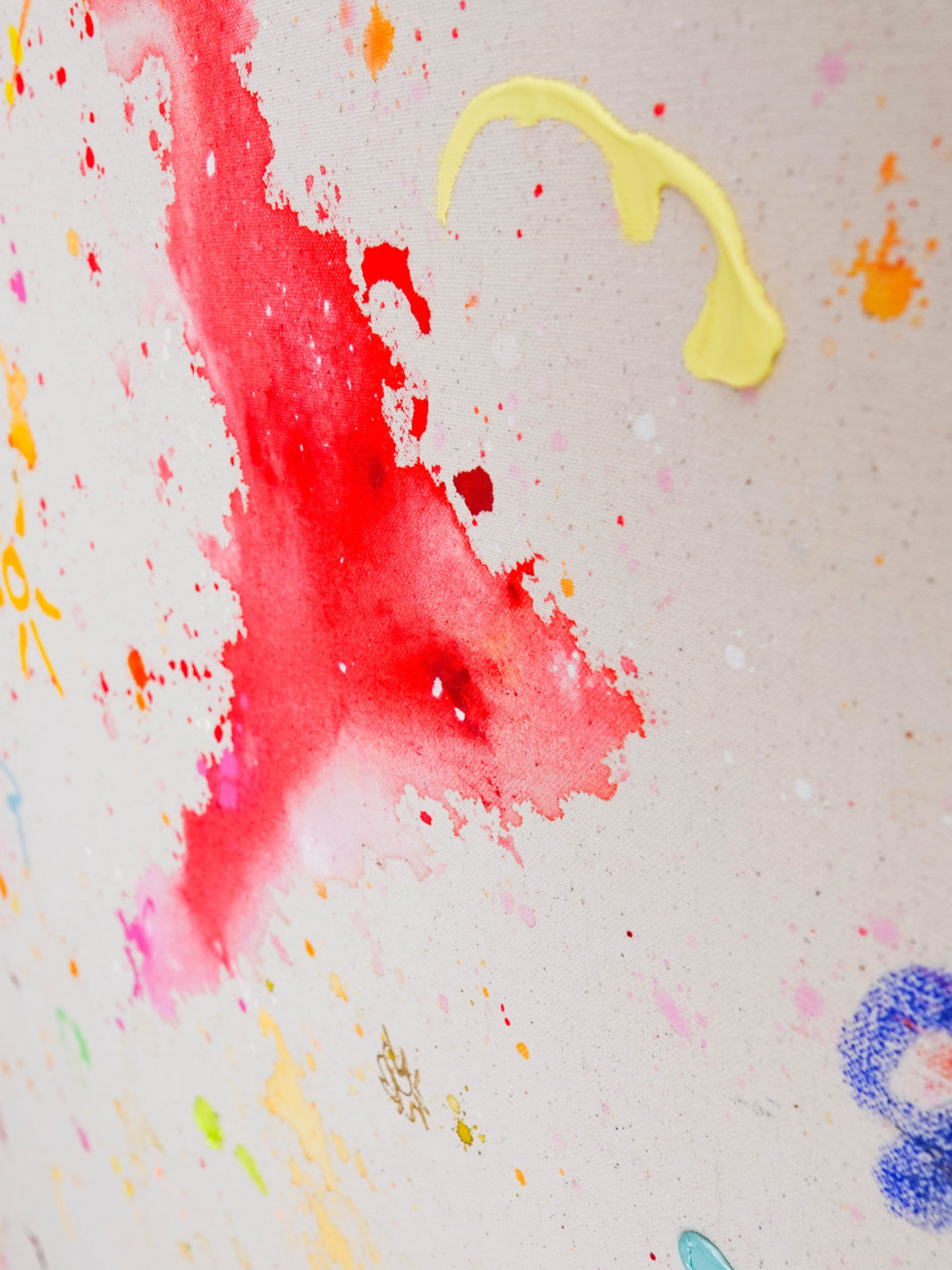 LIFE IS BEAUTIFUL & I HAVE TIME 180x140cm EXTRA TIEF