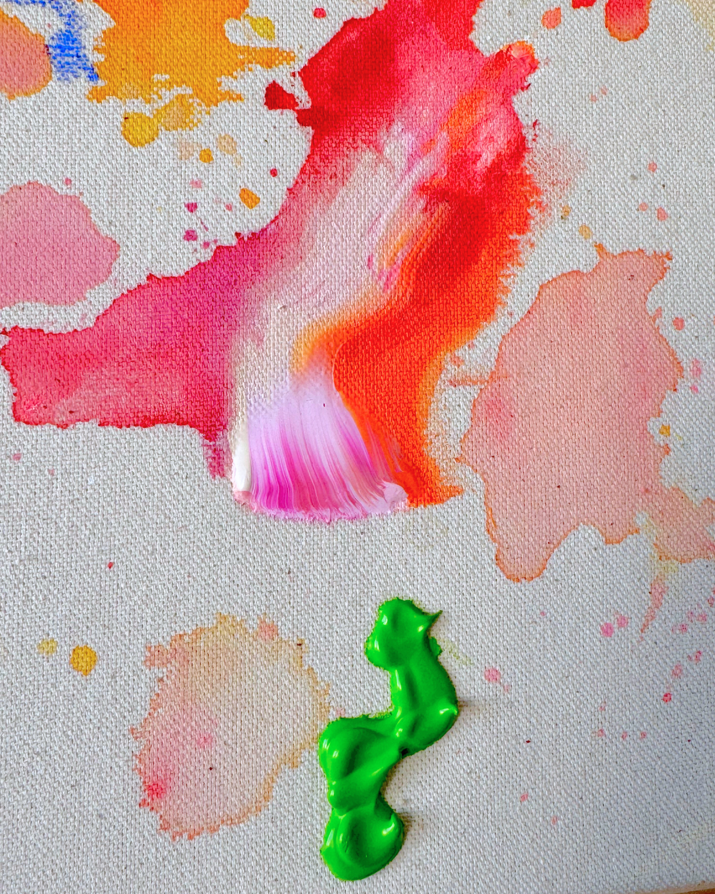 DAS LEBEN IST SCHÖN 40x40cm