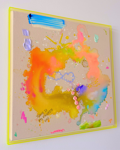TODAY IS MY FAVORITE DAY 50x50cm