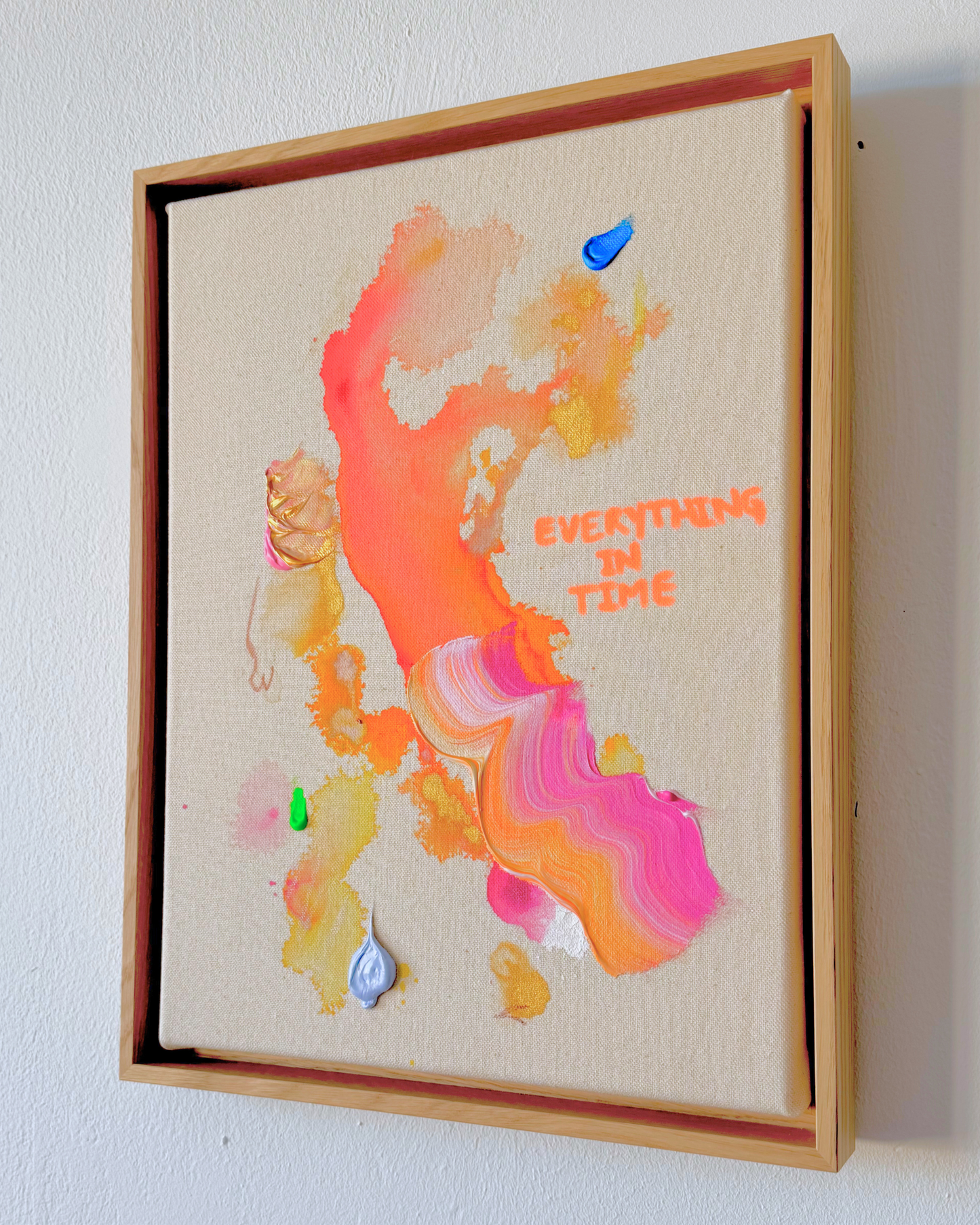 EVERYTHING IN TIME 30x40cm