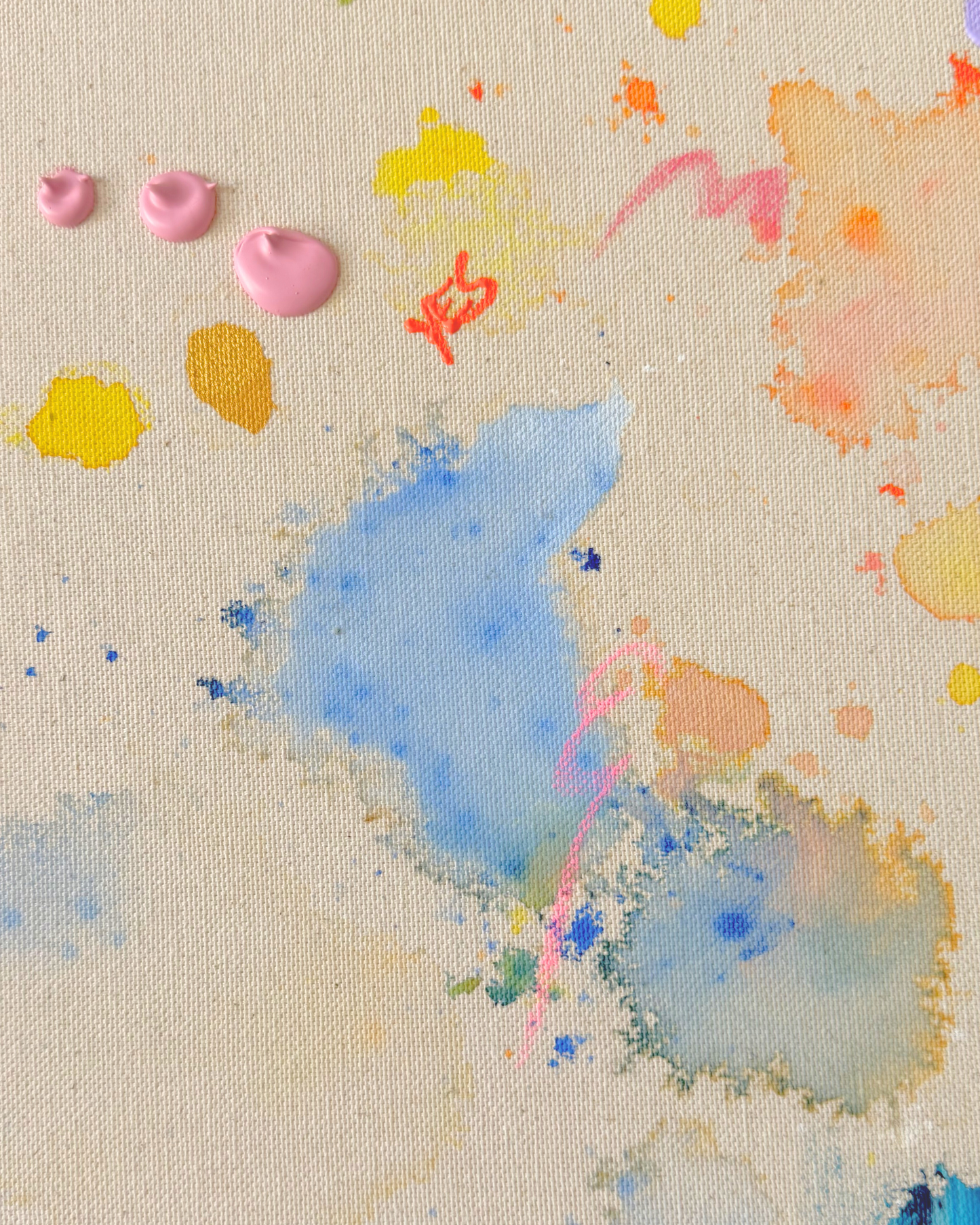 BEING ALIVE IS THE SPECIAL OCCASION 80x80cm