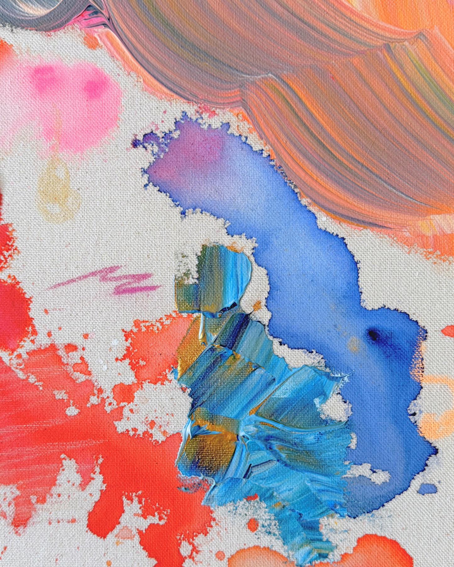 BEING ALIVE IS THE SPECIAL OCCASION 60x60cm