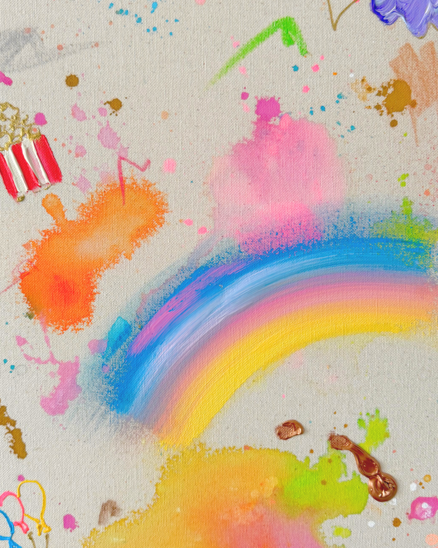 ICH WÜNSCH DIR 80x80cm