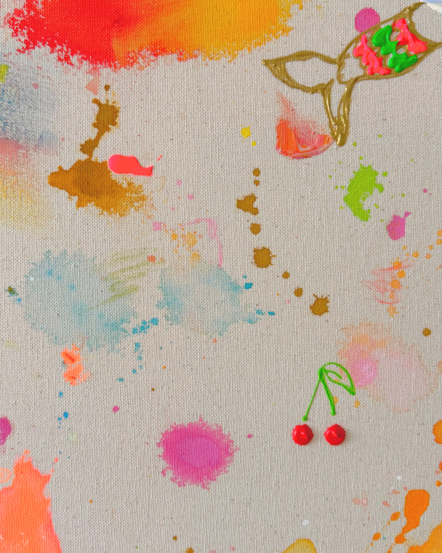 ICH WÜNSCH DIR 80x80cm