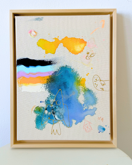 ICH WÜNSCH DIR Rakete 30x40cm