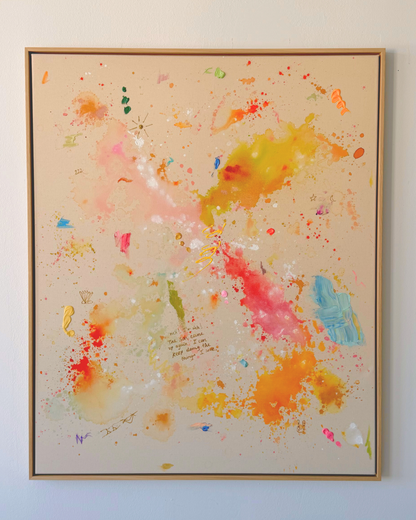 rich! I'm rich! 110x100cm