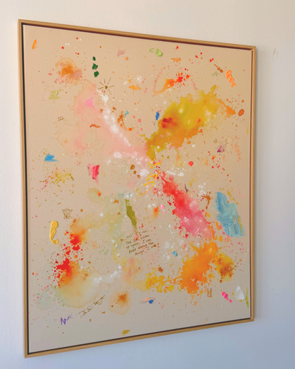 rich! I'm rich! 110x100cm