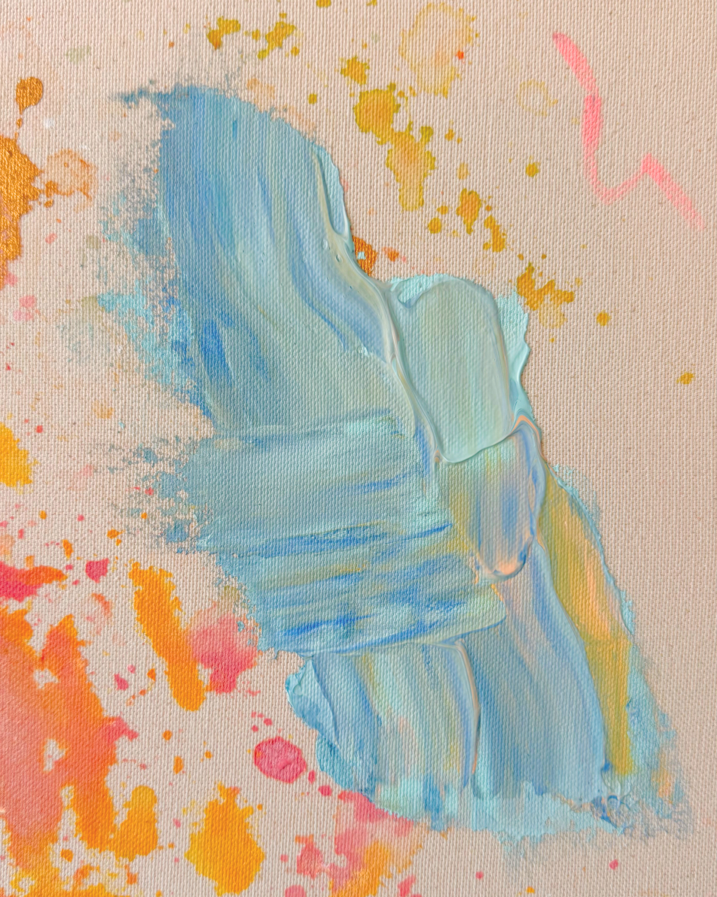 rich! I'm rich! 110x100cm