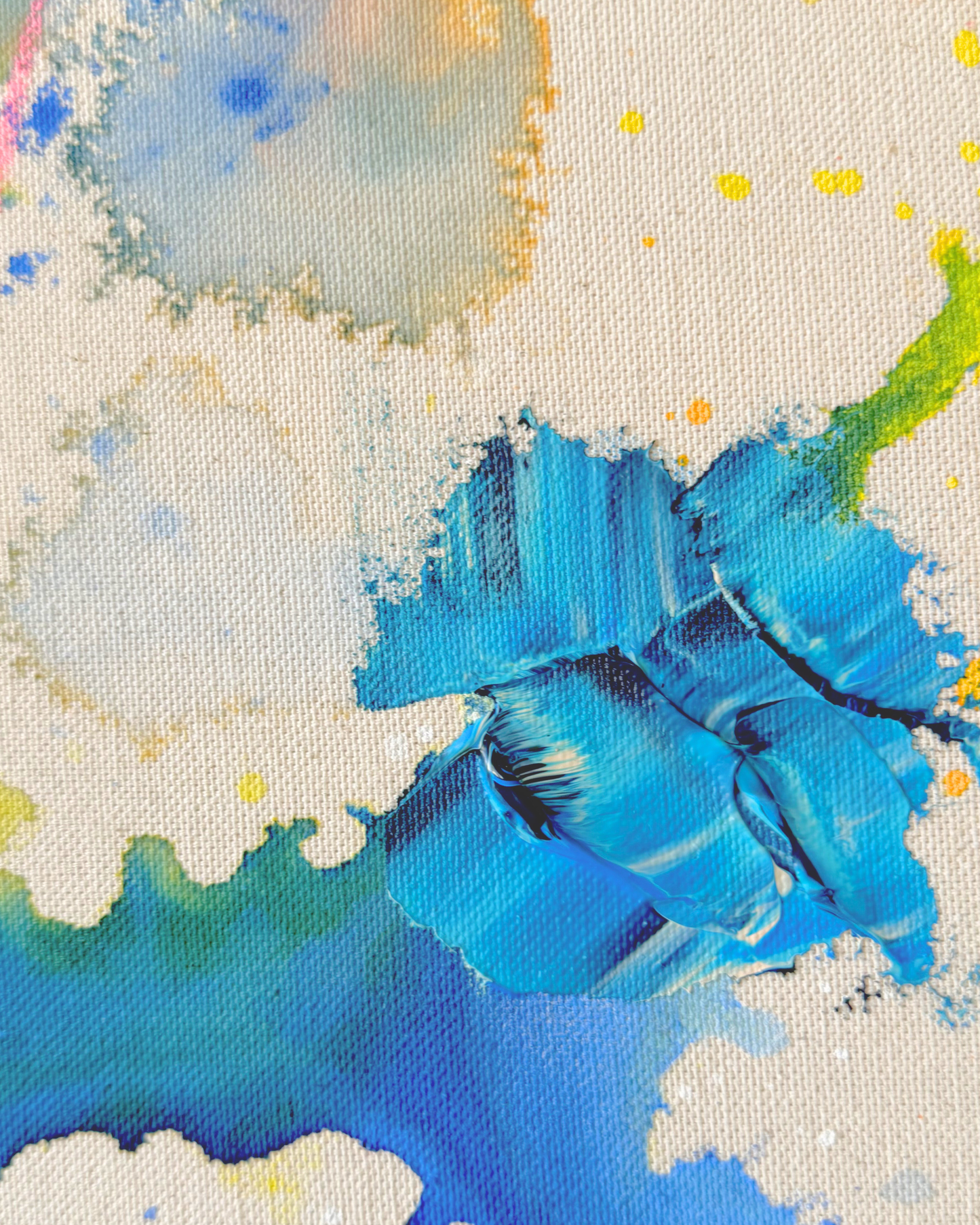 BEING ALIVE IS THE SPECIAL OCCASION 80x80cm