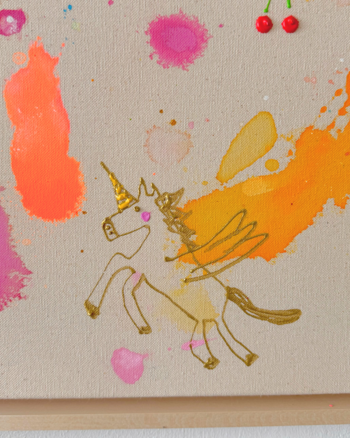 ICH WÜNSCH DIR 80x80cm