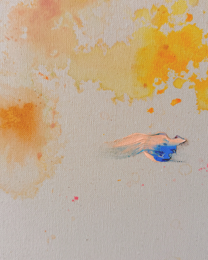 rich! I'm rich! 110x100cm