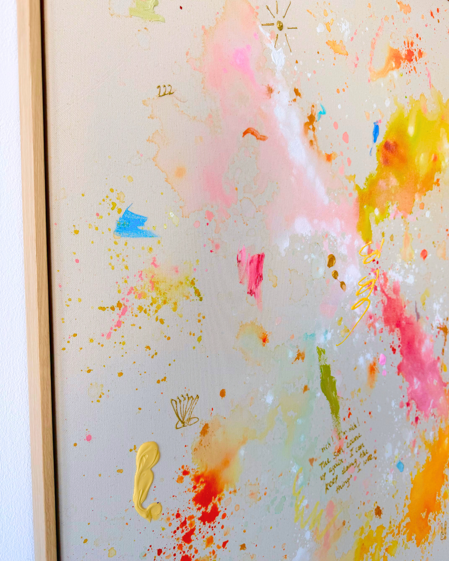 rich! I'm rich! 110x100cm