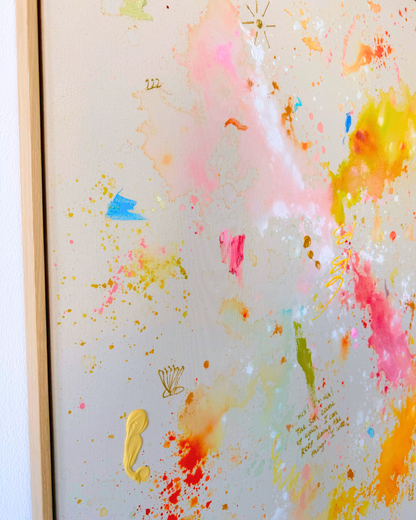 rich! I'm rich! 110x100cm