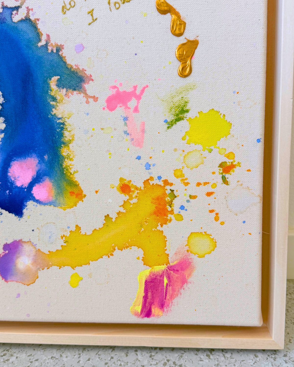 rich! i am rich 60x60cm