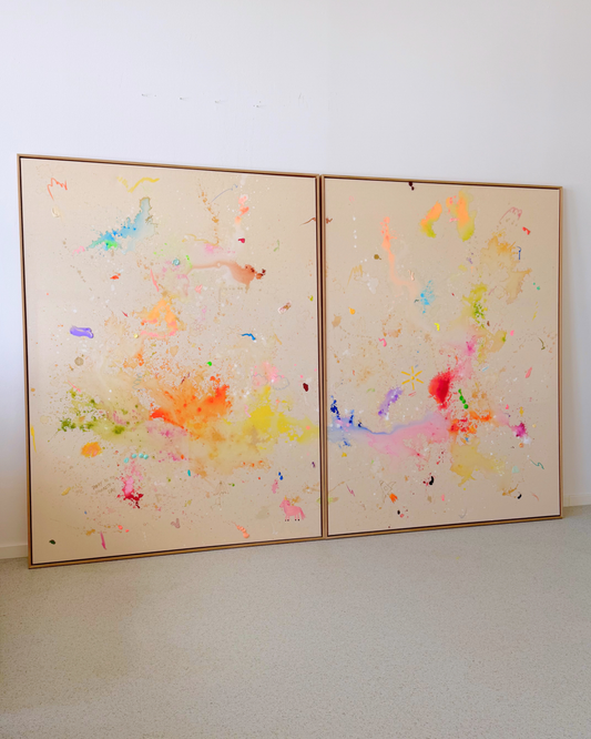 TODAY IS MY FAVORITE DAY Zwillingswerk 2x 170x130cm