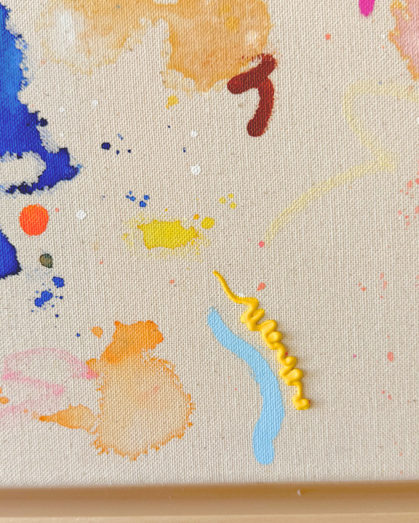 BEING ALIVE IS THE SPECIAL OCCASION 80x80cm