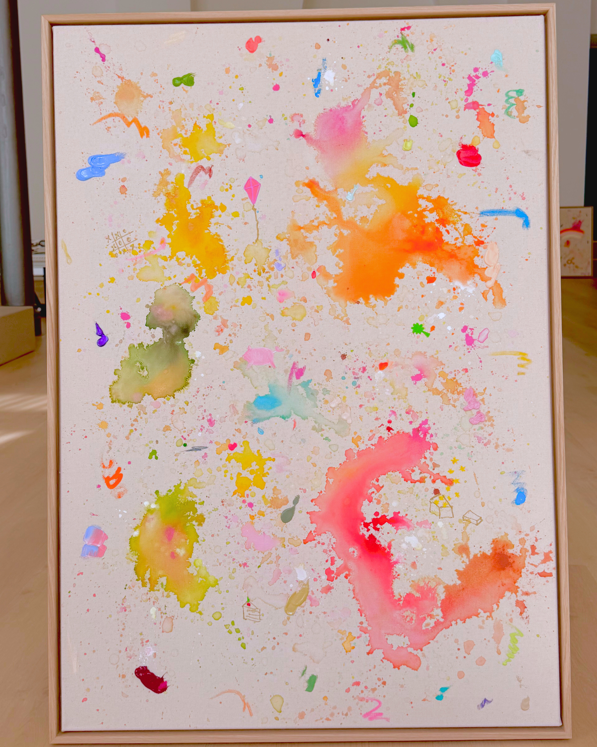 Ich wünsch dir Tic Tag Toe 100x70cm