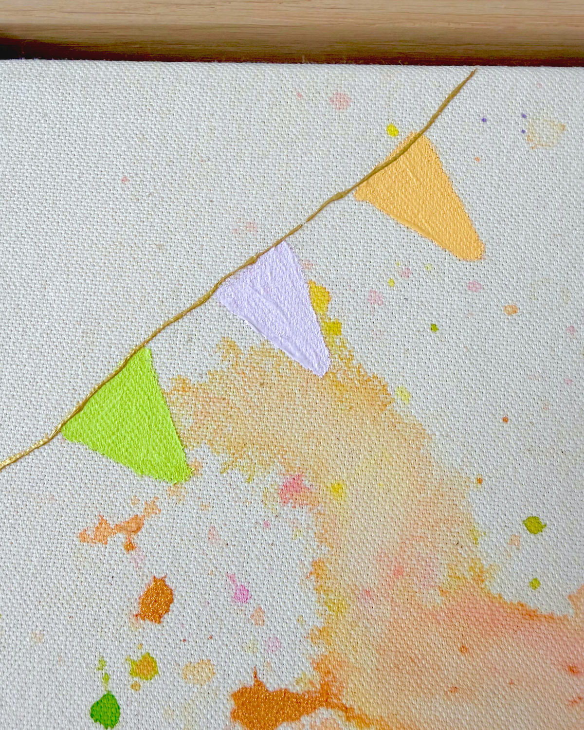 ICH WÜNSCH DIR Regenbogen 50x70cm
