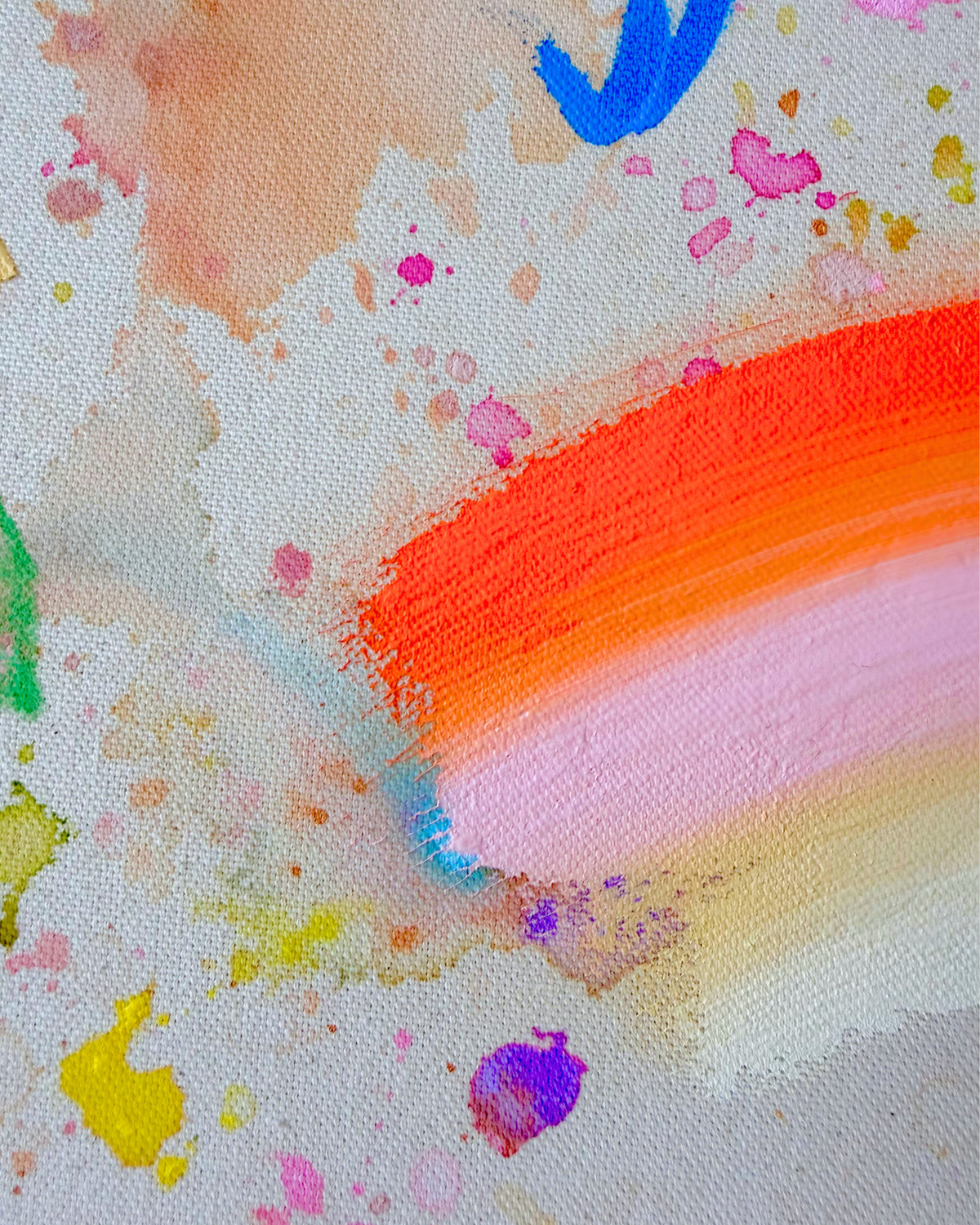 ICH WÜNSCH DIR Regenbogen 50x70cm
