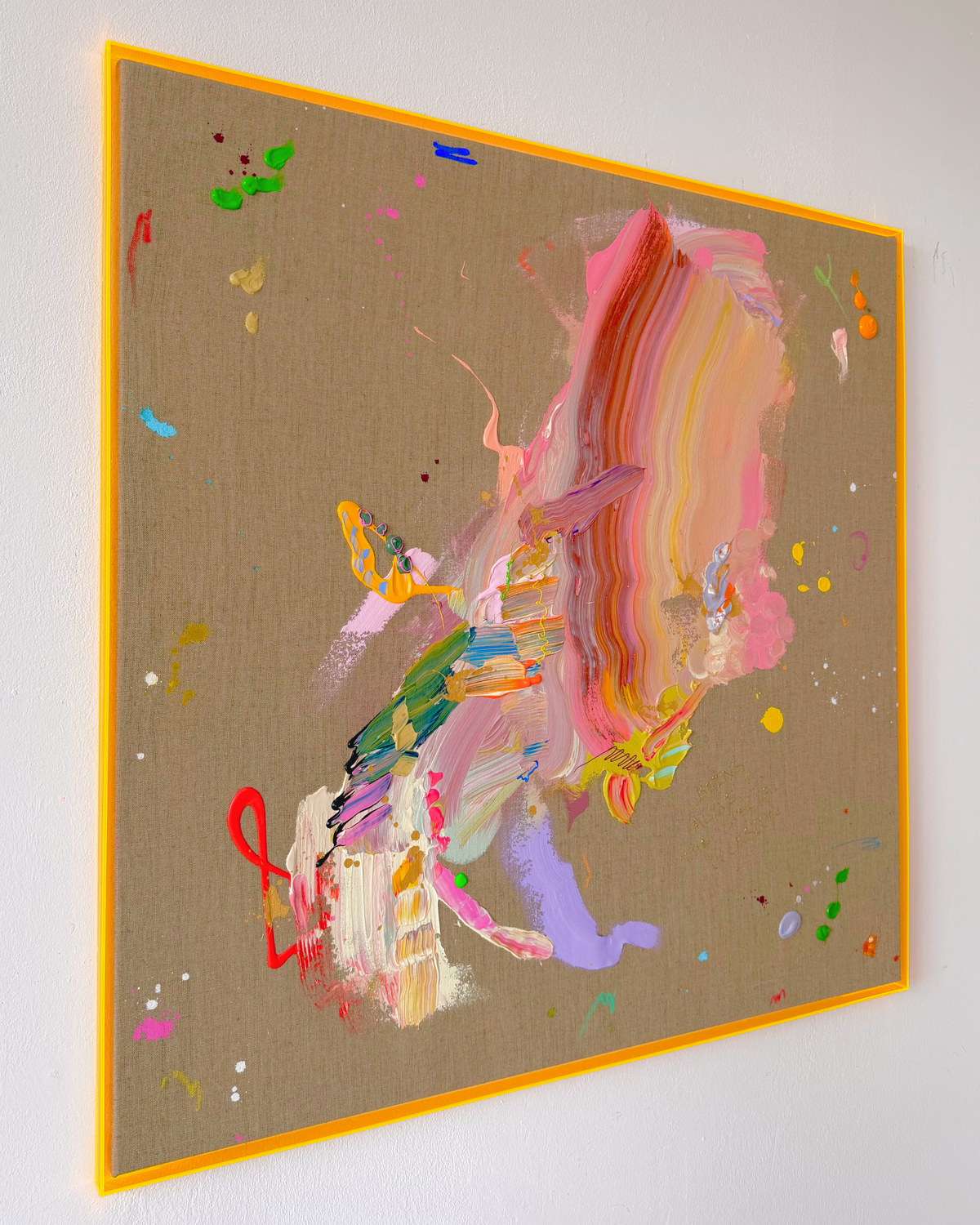BEING ALIVE IS THE SPECIAL OCCASION 100x100cm