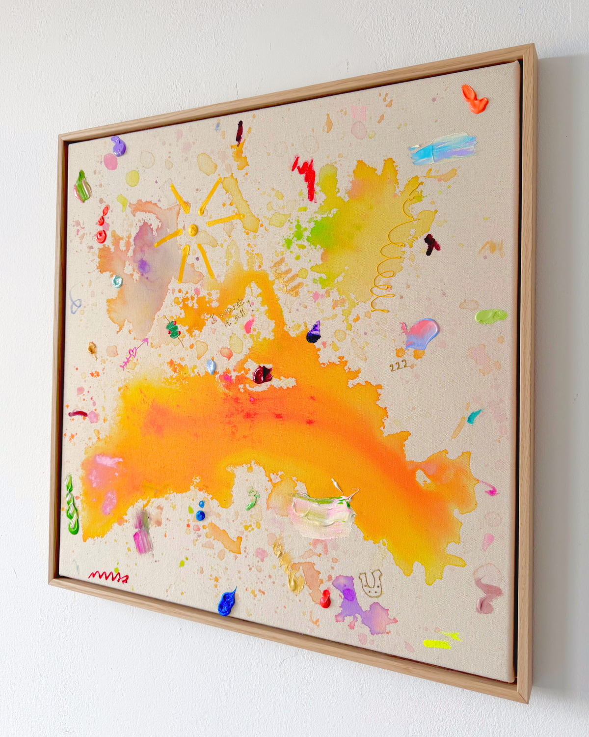 I WANT IT ALL! 60x60cm