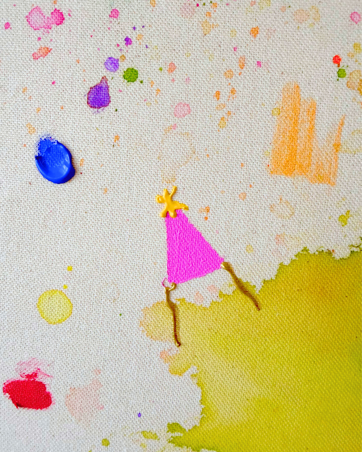 ICH WÜNSCH DIR Regenbogen 50x70cm