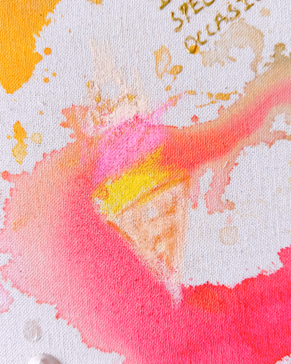 BEING ALIVE IS THE SPECIAL OCCASION 30x30cm