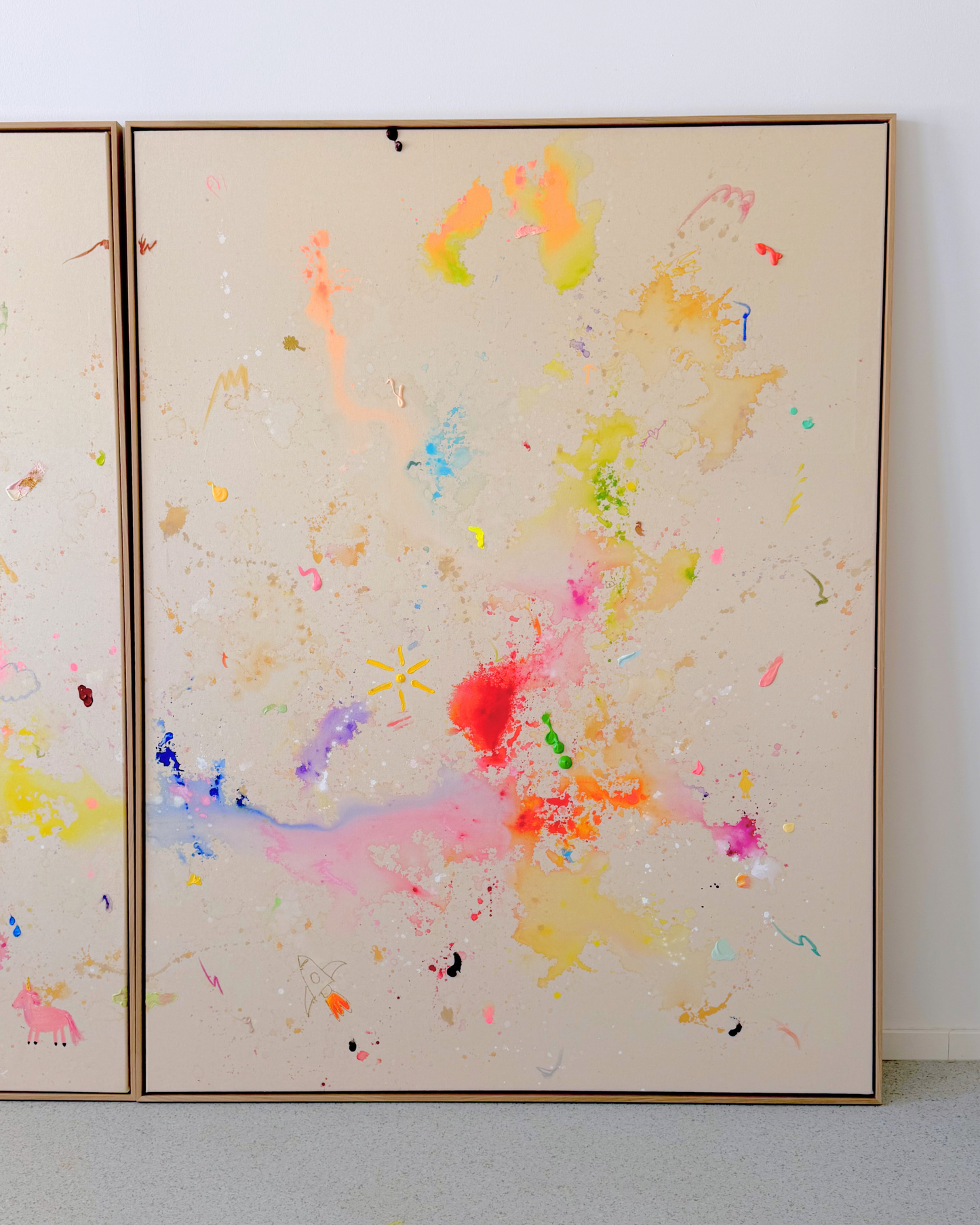 TODAY IS MY FAVORITE DAY Zwillingswerk 2x 170x130cm