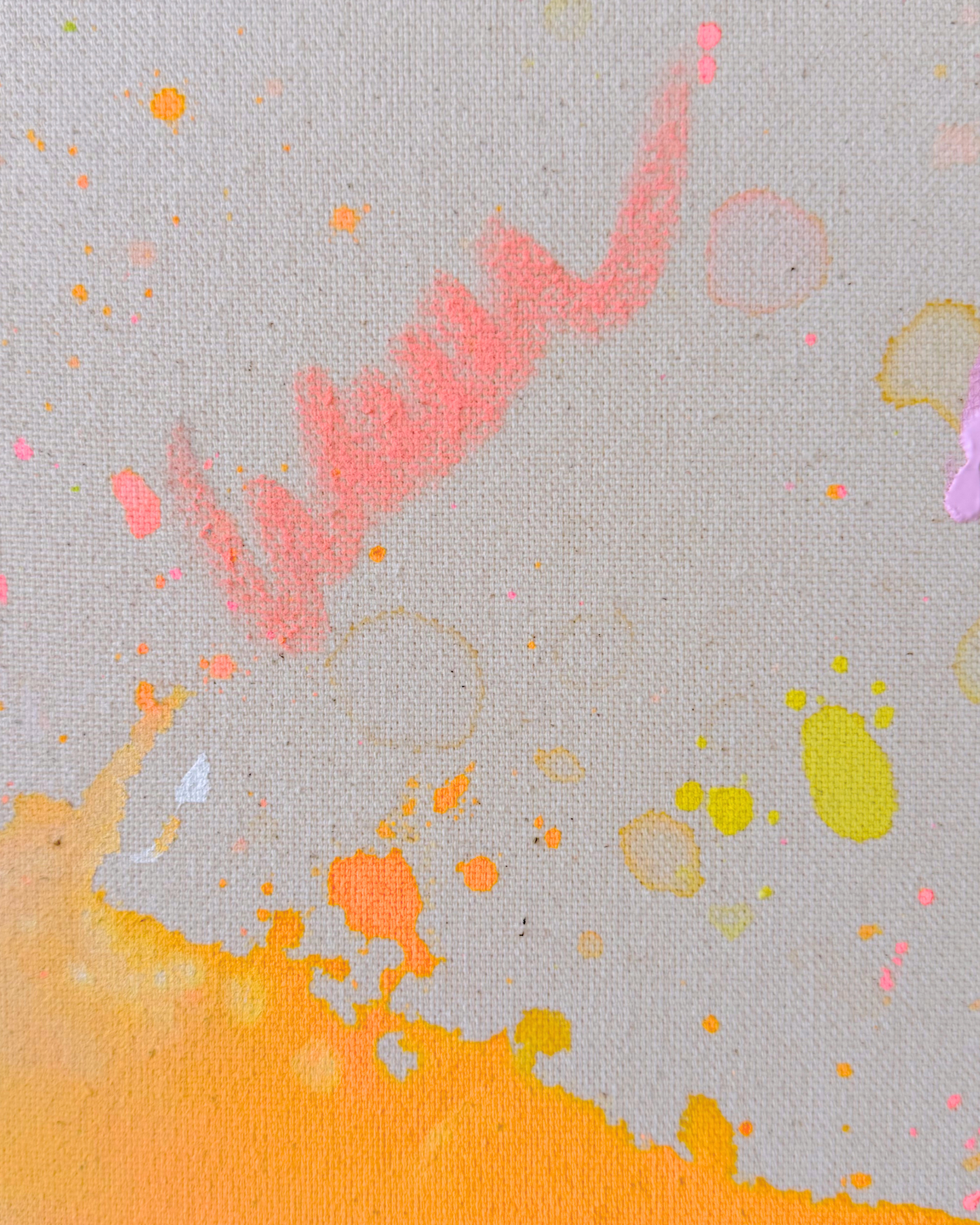 SOMETHING IN ME KNOWS WHERE I AM GOING 100x100cm