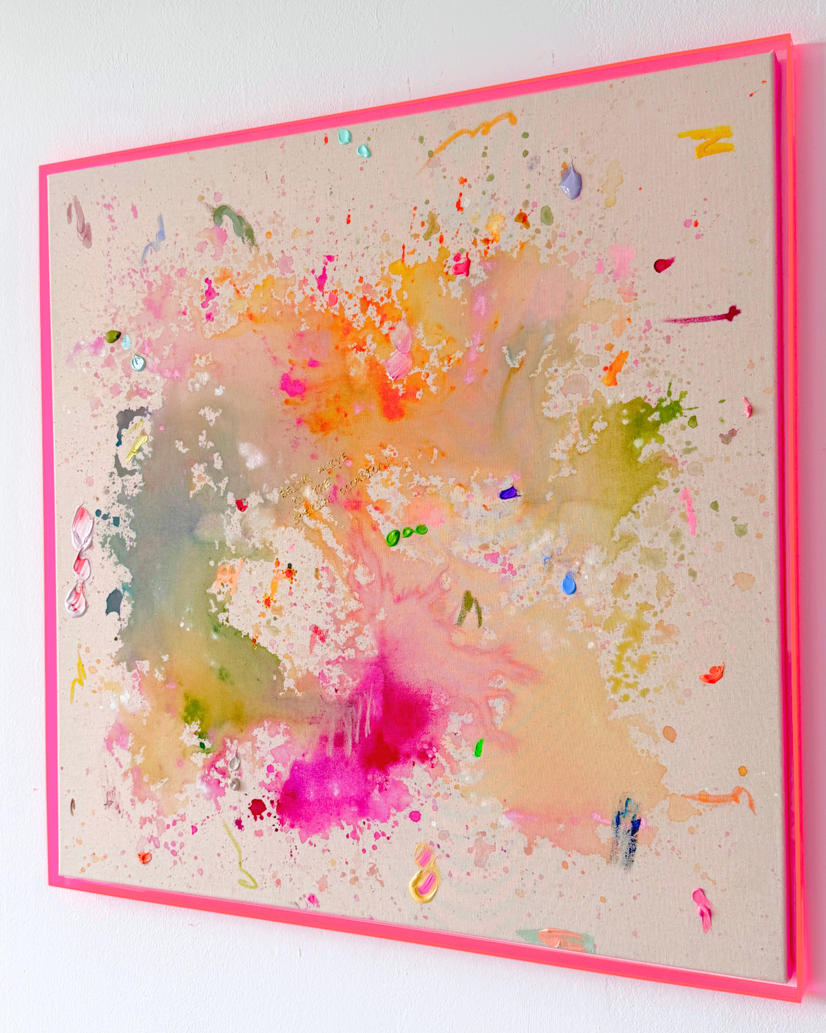 BEING ALIVE IS THE SPECIAL OCCASION 80x80cm