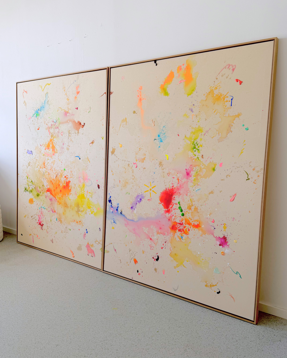 TODAY IS MY FAVORITE DAY Zwillingswerk 2x 170x130cm
