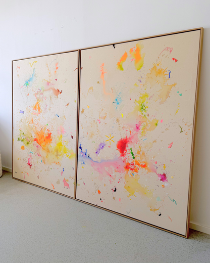 TODAY IS MY FAVORITE DAY Zwillingswerk 2x 170x130cm