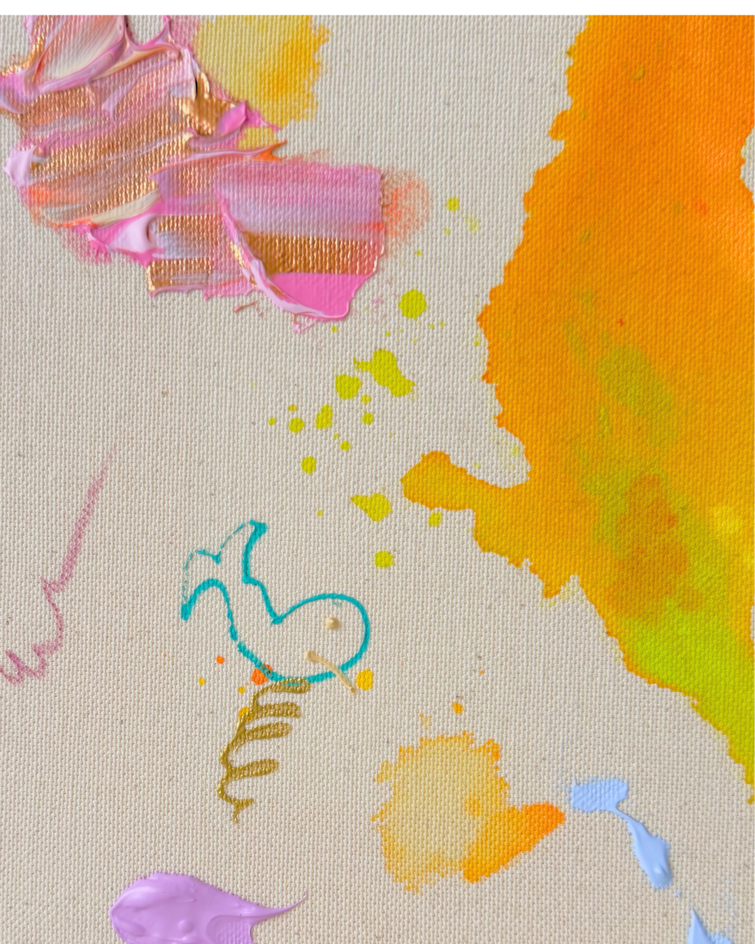 ICH WÜNSCH DIR Giraffe 40x50cm