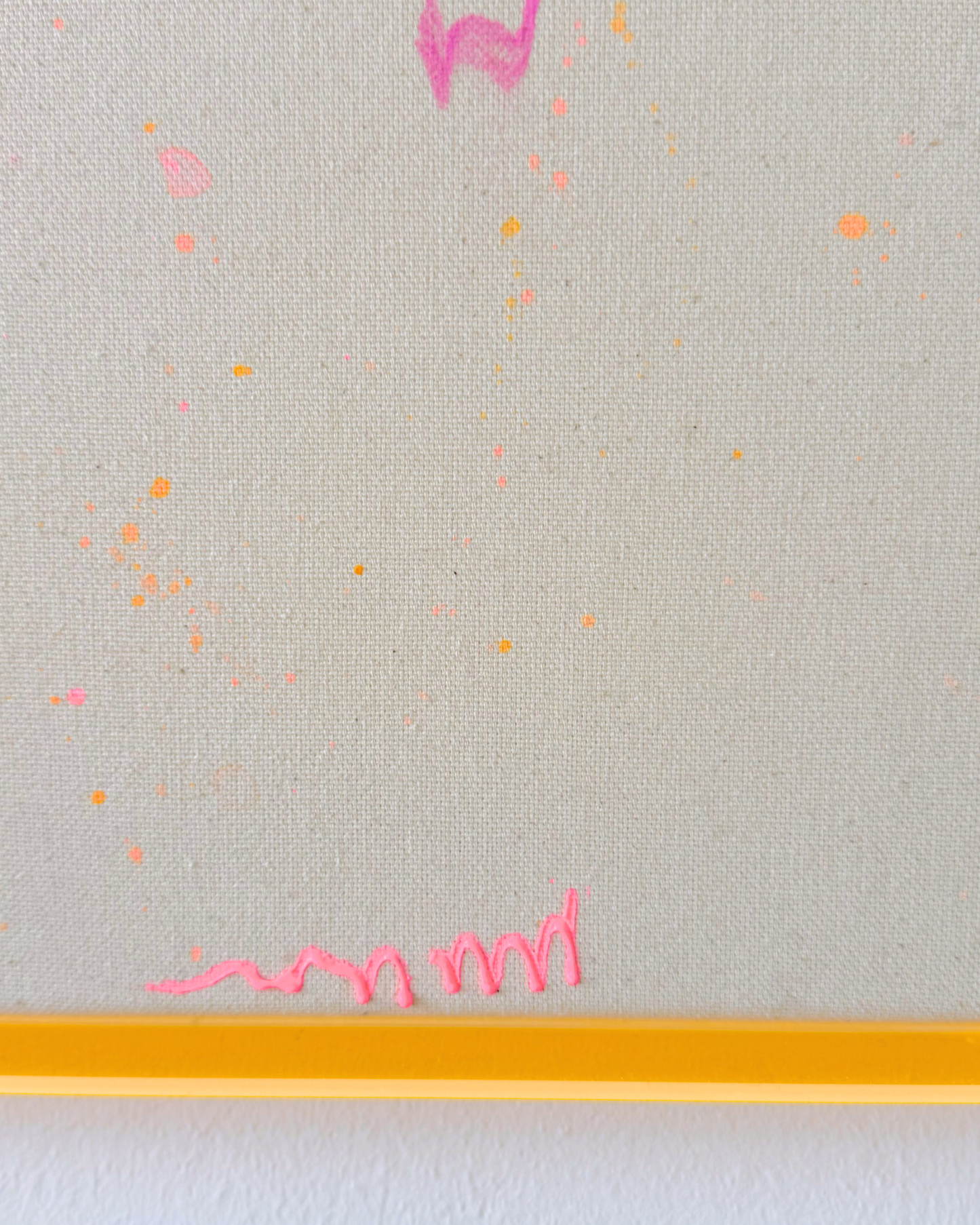 SOMETHING IN ME KNOWS WHERE I AM GOING 100x100cm