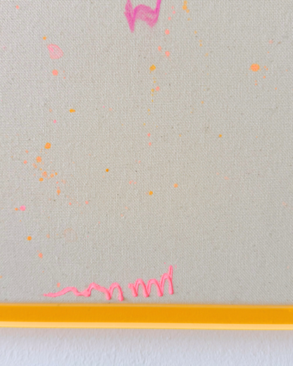 SOMETHING IN ME KNOWS WHERE I AM GOING 100x100cm