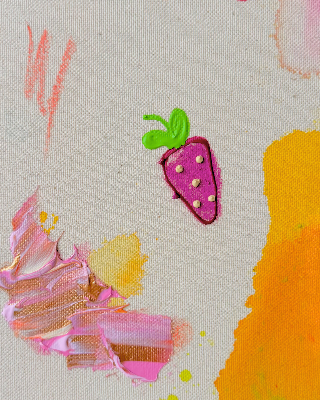 ICH WÜNSCH DIR Giraffe 40x50cm