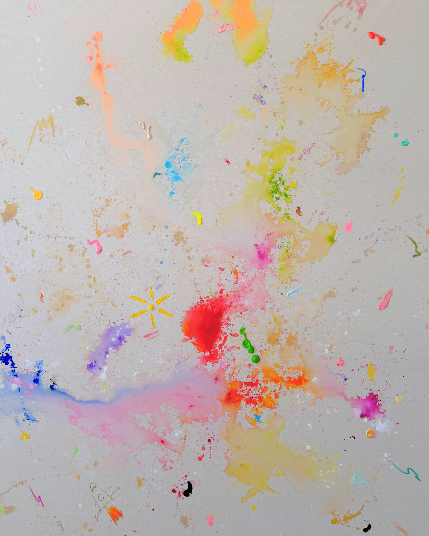TODAY IS MY FAVORITE DAY Zwillingswerk 2x 170x130cm