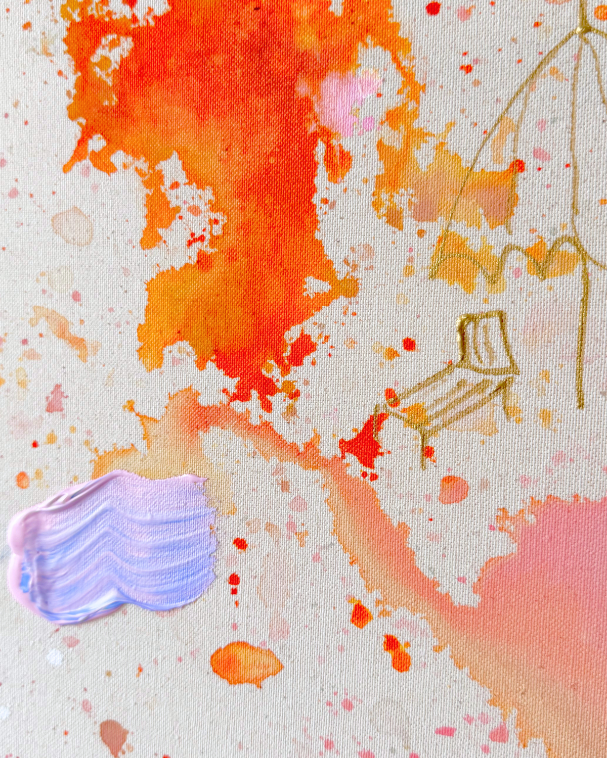 CALMA Liegestuhl 90x90cm
